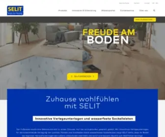 Selit.com(SELIT Dämmtechnik GmbH) Screenshot
