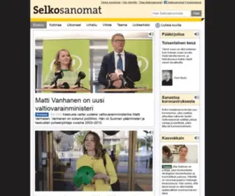 Selkosanomat.fi(Uutisia selkokielellä) Screenshot