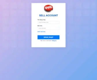 Sell-Account.shop(Đăng) Screenshot