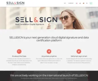 Sellandsign.com(SELL&SIGN) Screenshot