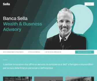 Sellaprivatebanking.it(Wealth & Business Advisory) Screenshot