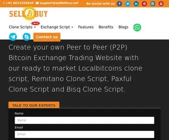 Sellbitbuy.net(LocalBitcoins Clone Script) Screenshot