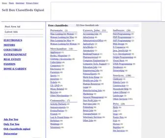 Sellbox.info(Sell Box Classifieds Oglasi) Screenshot