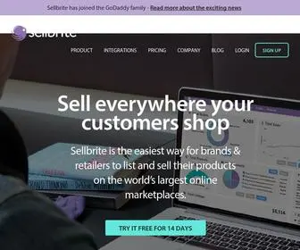 Sellbrite.com(Sellbrite) Screenshot