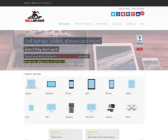 Sellbroke.com(Sell Laptops) Screenshot