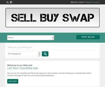 Sellbuyswap.com.au(Sell Buy Swap Australia Wide) Screenshot