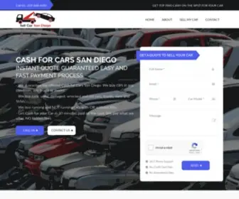 Sellcarsandiego.com(Cash For Cars San Diego) Screenshot