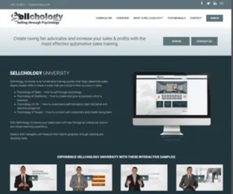 Sellchologyuniversity.com(Automotive Sales Training) Screenshot