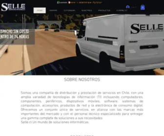 Selle.cl(Venta de insumos informáticos) Screenshot