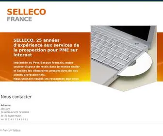 Selleco.fr(SARL SELLECO) Screenshot