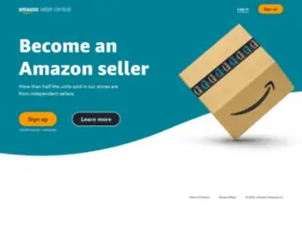 Sellercentral.com(Amazon Seller Central) Screenshot