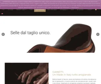 Selleriagianetti.com(Selleria gianetti) Screenshot