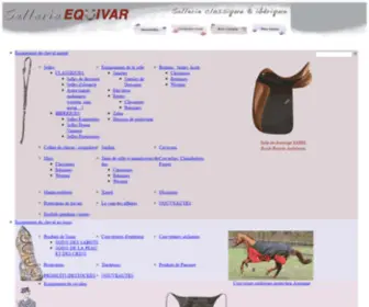 Sellerie-Equivar.fr(Sellerie EQUIVAR) Screenshot