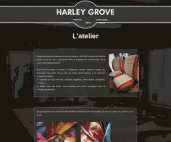 Sellerie-Harley-Grove.com(Sellerie à proximité du Havre et de Rouen) Screenshot