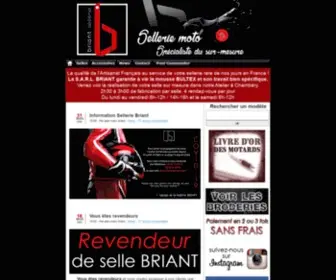 Sellerie-Jeanmarc-Briant.com(Sellerie française BRIANT) Screenshot