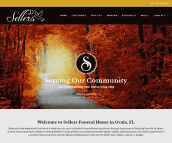 Sellersfuneralhomes.com(Sellers Funeral Home) Screenshot