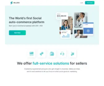 Selless.com(Social Auto) Screenshot