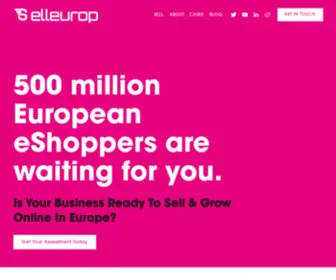 Selleurop.com(Cross Border Consultancy to boost international sales) Screenshot