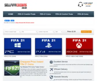 Sellfifa13Coins.co.uk(FIFA Coins) Screenshot