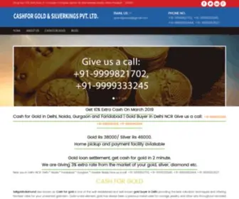 Sellgoldndiamond.com(Get Instant No.1 Cash for Gold in Delhi NCR) Screenshot