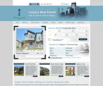 Sellingcalgary.pro(Calgary Real Estate Listings) Screenshot