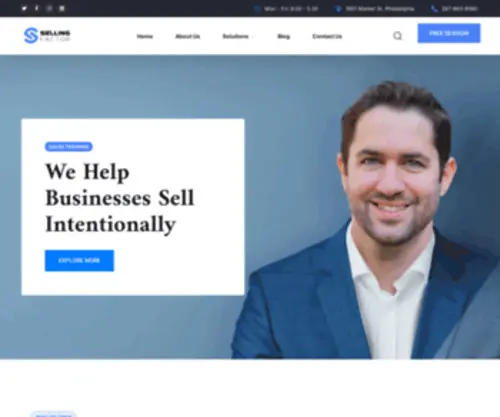 Sellingfactor.com(Sales Training & Acceleration) Screenshot