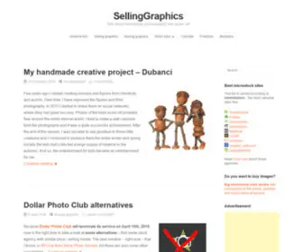 Sellinggraphics.com(Site about microstock) Screenshot