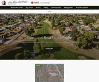 Sellinghomes.com(Arizona real estate listings Selling Homes of Dan and Leslie Lightfoot) Screenshot