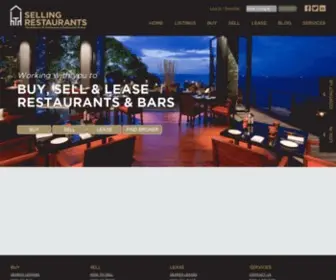 Sellingrestaurants.com(Restaurant Broker National) Screenshot