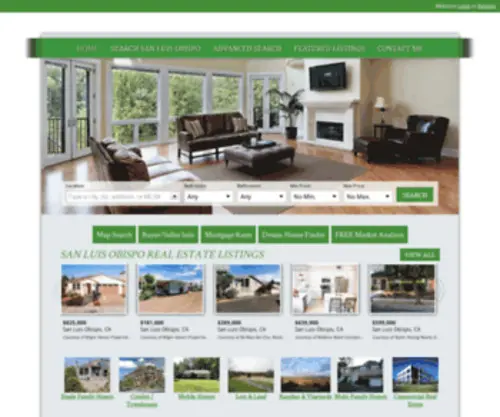 Sellingsanluis.com(San Luis Obispo Real Estate) Screenshot