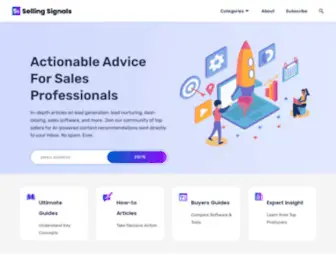 Sellingsignals.com(Selling Signals) Screenshot