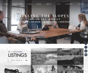 Sellingtheslopes.com(Real Estate Services) Screenshot