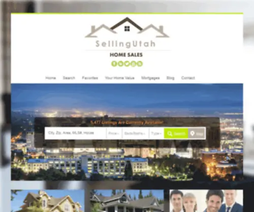 Sellingutah.net(Realty Brokers) Screenshot