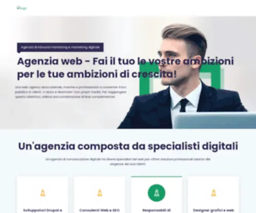 Selliweb.it(Contatta un'agenzia di comunicazione digitale per realizzare diversi progetti) Screenshot