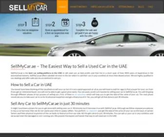 Sellmycar.ae(Sellmycar) Screenshot