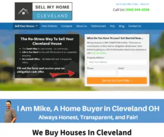 Sellmyhomecleveland.com(Cleveland Home Buyers) Screenshot