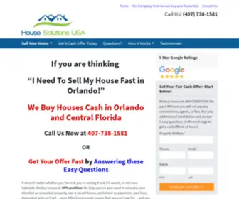 Sellmyhouseinorlandofast.com(We buy houses Orlando) Screenshot