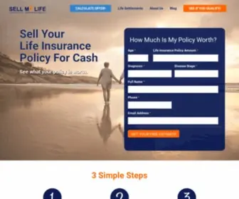 Sellmylifeinsurancepolicy.com(Sell My Life Insurance Policy) Screenshot