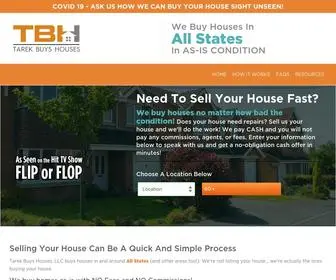 Sellmyuglyhome.com(Tarek Buys Houses) Screenshot