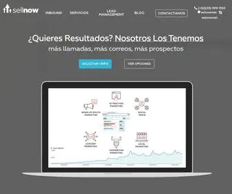 Sellnow.marketing(Agencia de Marketing Digital en Guadalajara) Screenshot