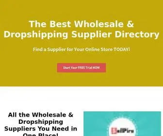 Sellpire.com(Best Wholesale Vendors and Dropshipping Suppliers Directory) Screenshot