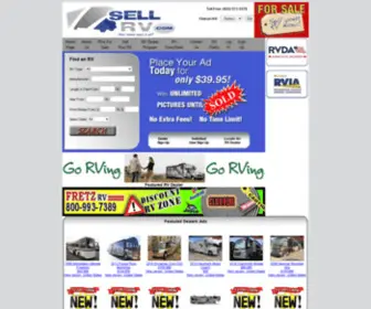 Sellrv.com(Sell RV RVs for sale) Screenshot