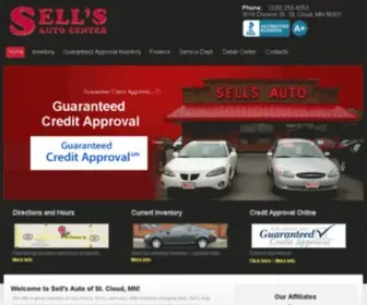Sellsauto.com Screenshot