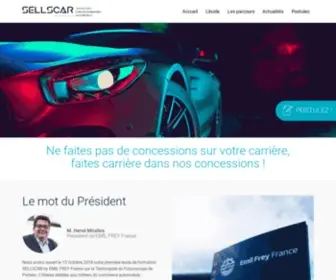 Sellscar.fr(École de vente automobile) Screenshot