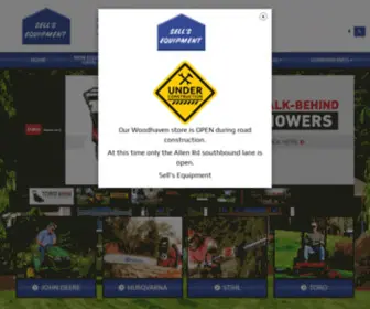 Sellsequipment.com(Home Sell's Equipment) Screenshot