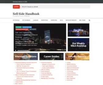 Sellsidehandbook.com(Sell Side Handbook) Screenshot