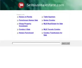 Sellsiusrealestate.com(sellsiusrealestate) Screenshot