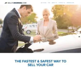 Selltomorries.com(Sell Your Car and Buy Happy with Morrie's) Screenshot