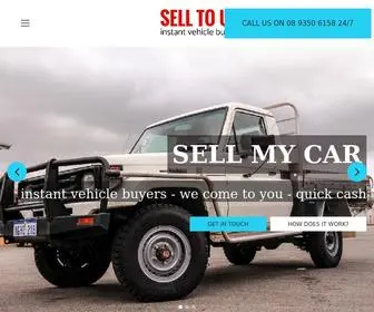 Selltous.com.au(Cash for Cars) Screenshot