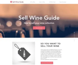 Sellwineguide.com(Sell Wine Guide) Screenshot